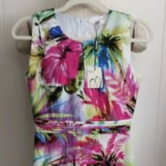 NWT WOMEN Amelia Floral-Print Dress size 2 $144 - Picture 2 of 5